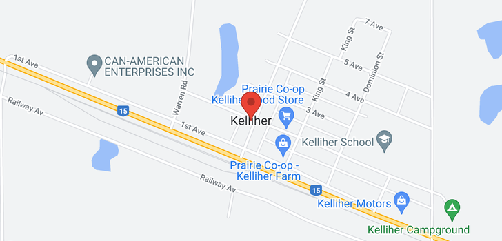 map of Kelliher Acreage